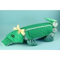 Alligator Changing Pad Diaper Cake Baby Gift
