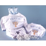 Baby's First Chanukah Personalized Baby Gift-boy