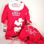 Baby's First Christmas Outfit Gift Set