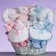 "Celestial" Baby Gift Basket-Gift For Twins