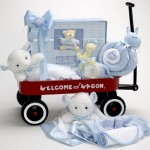 Forever Baby Book Deluxe Welcome Wagon Keepsake Baby Boy Gift