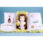Jungle Themed Layette Baby Gift Set