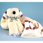 Puppy Baby Blanket Newborn Baby Gift