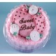 "Sweet Baby" Girl Hooded Towel Cake