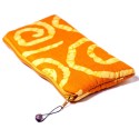 Batiked Clutch Purse - Yellow - World Peaces (P)