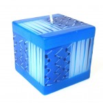 Hand Painted Candle - Cube - Feruzi Design - Nobunto