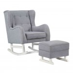 Fine Mod Imports Baby Lounge Chair, Gray