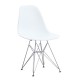 Fine Mod Imports WireLeg Dining Side Chair, White