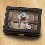 Monogrammed Watch Box - Stamped