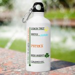 Personalized Irish Water Bottle - Irish Whiskey and Water