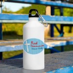 Personalized Blue First Communion Water Bottle