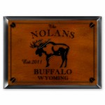 Cabin Series Traditional Signs - Moose Cabin Sign
