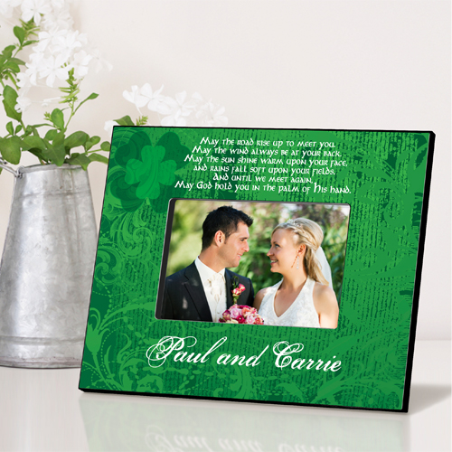 Personalized Irish Blessing Picture Frame Gifts & Baskets