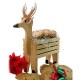 Christmas Wooden Reindeer - 12 Gourmet Cookies 